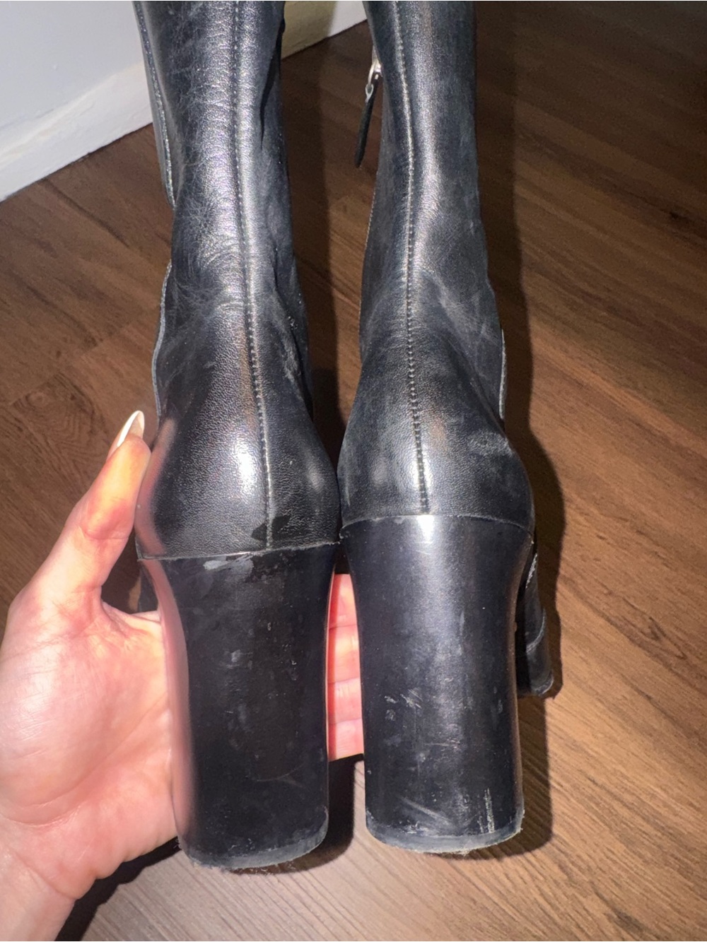 Schutz Raffaela Boot in Black - Picture 10 of 12